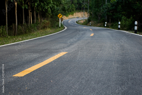 Winding Road in Thailand © foto76
