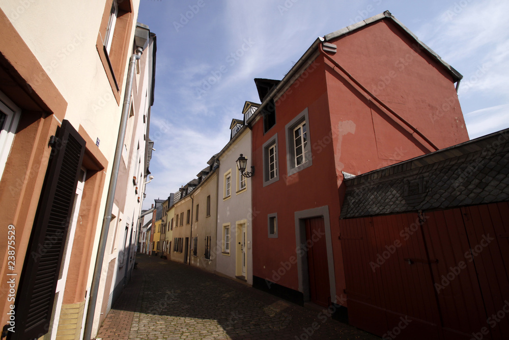 Häuser im Staden in Saarburg