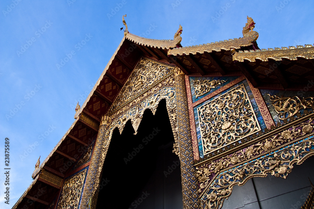 Fototapeta premium Image of temple building