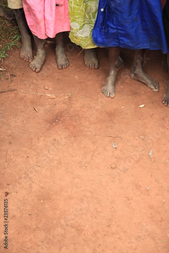 African Children's Feet