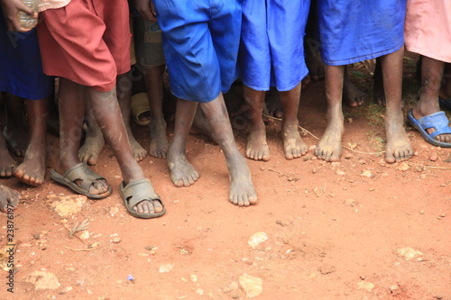 African Children's Feet