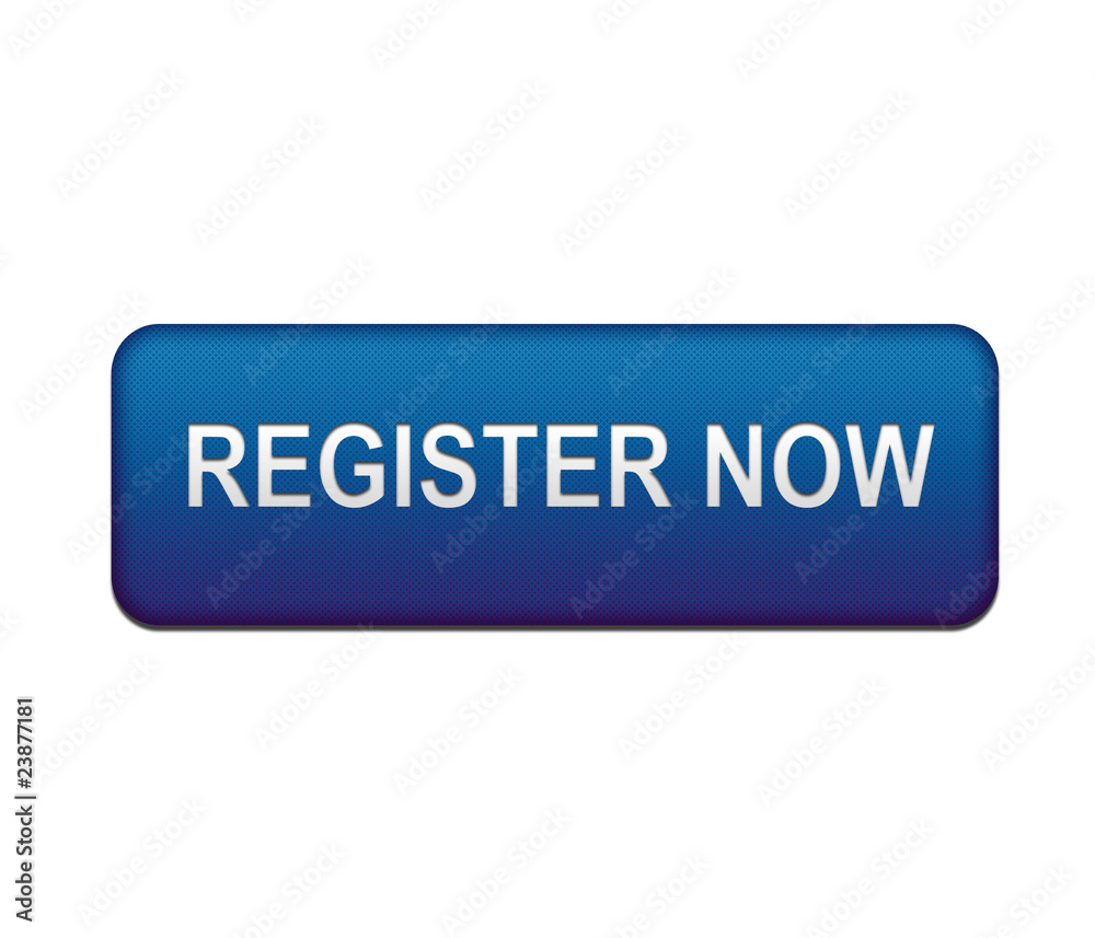 Boton azul REGISTER NOW con textura Boton azul REGISTER NOW con textura