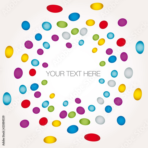 multicolored dot background vector point illustration