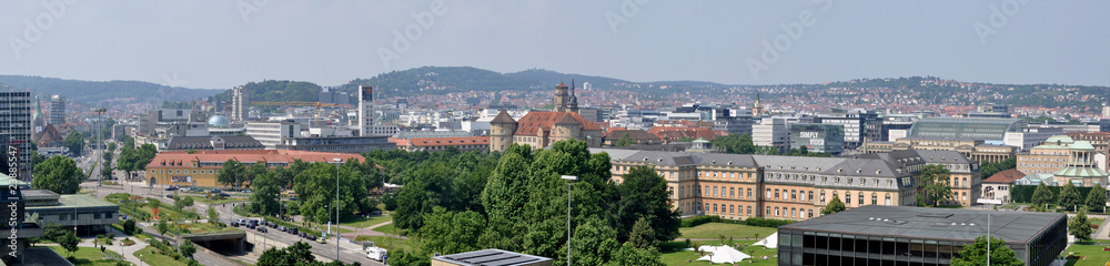 Stuttgart City Panorama