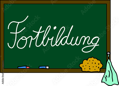 Schultafel Fortbildung