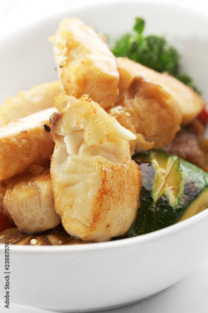Fish with Vegetables Fish with Vegetables