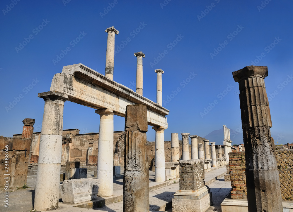 center of Pompeii