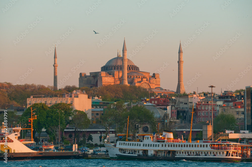 Naklejka premium Hagia Sophia - Istanbul
