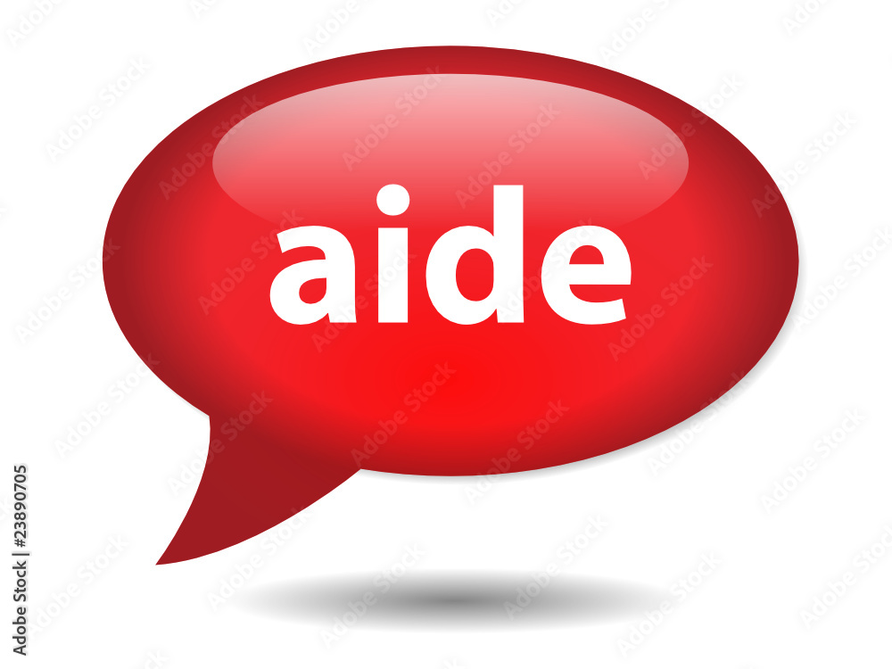 Bouton Bulle AIDE (assistance service client sos web internet) Bouton Bulle AIDE (assistance service client sos web internet)