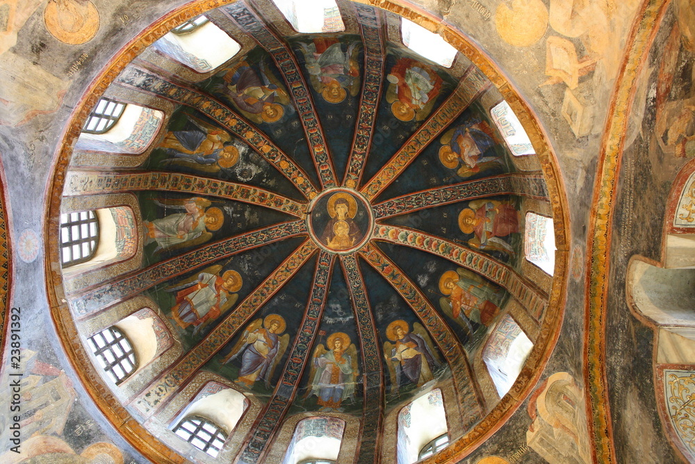 painting of Chora church