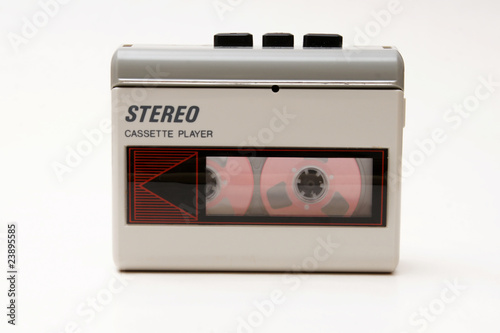 stereo cassette player