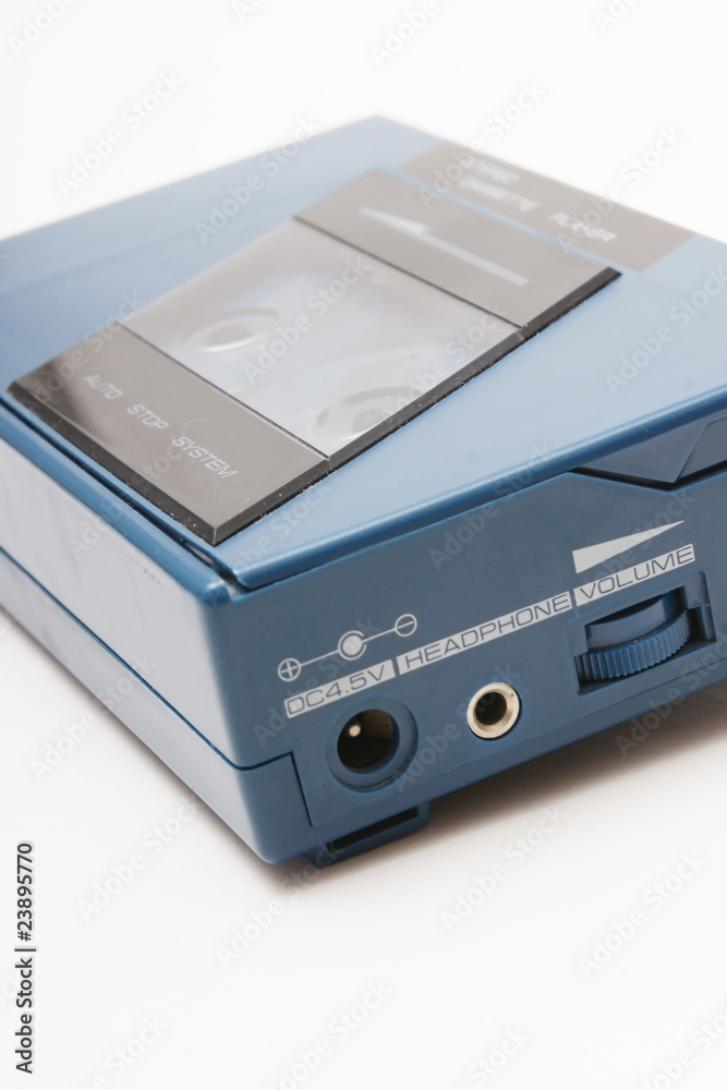 Obraz premium stereo cassette player