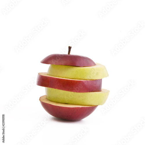 Mixed apple