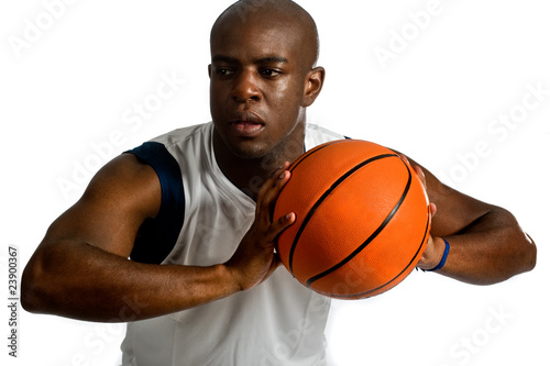 Athletic Man With Basketball © EastWest Imaging