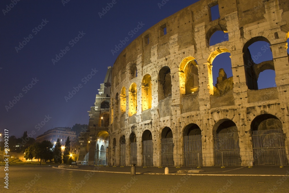 Rome - Colosseum - sunrise