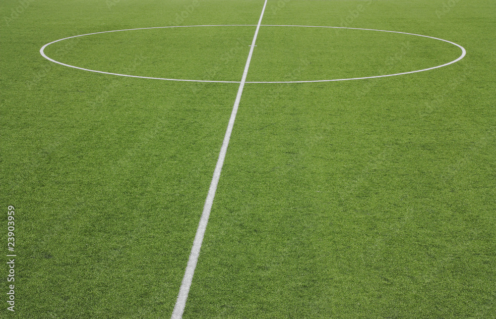Fußball RasenKreis StockFoto Adobe Stock