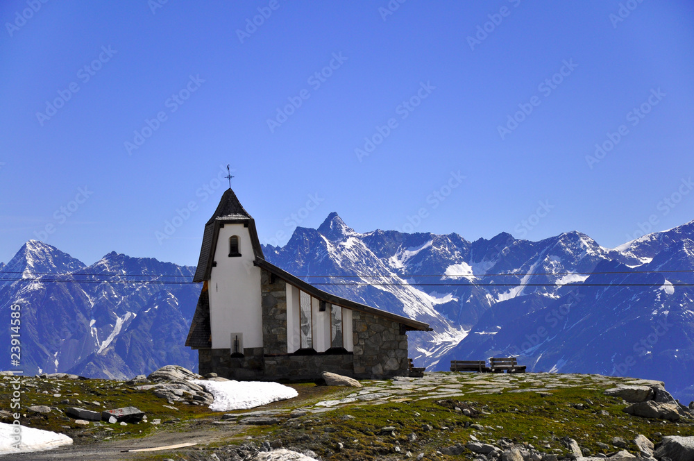 Kapelle in den Alpen - Sölden
