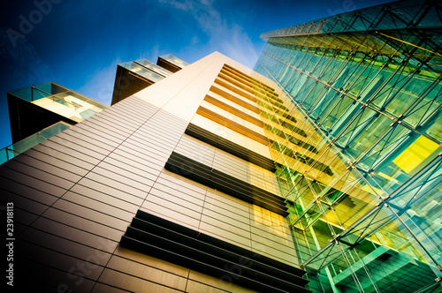 Modern corporate building