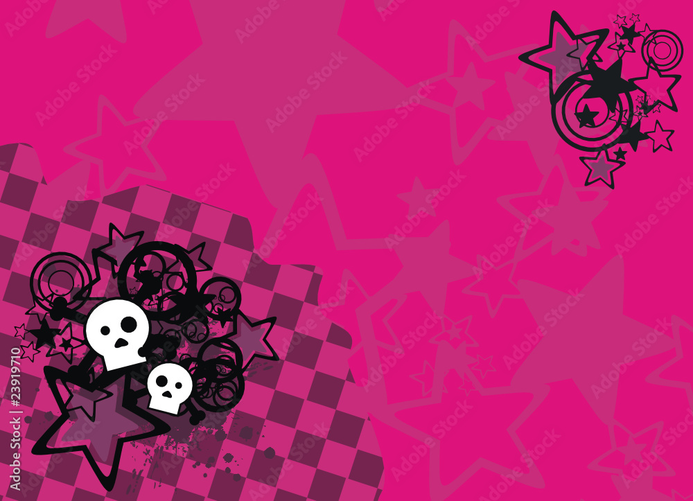 skull cartoon background0154 skull cartoon background0154