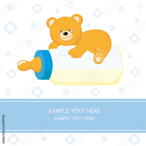 Tarjeta postal infantil