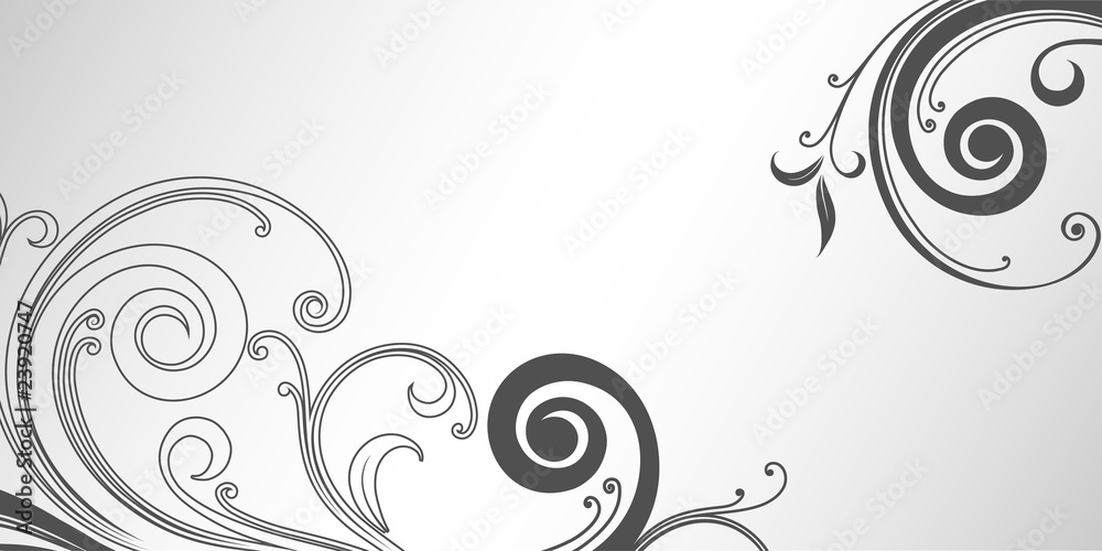 Abstract floral background