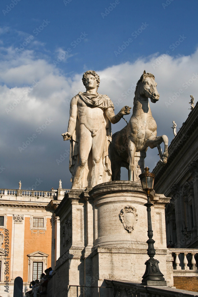 Obraz premium Roma, statua del Campidoglio