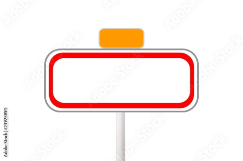 Obraz na plátně Entrée de commune