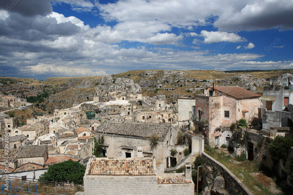 The Sassi of Matera, South Italy.