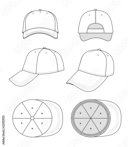 Cap template