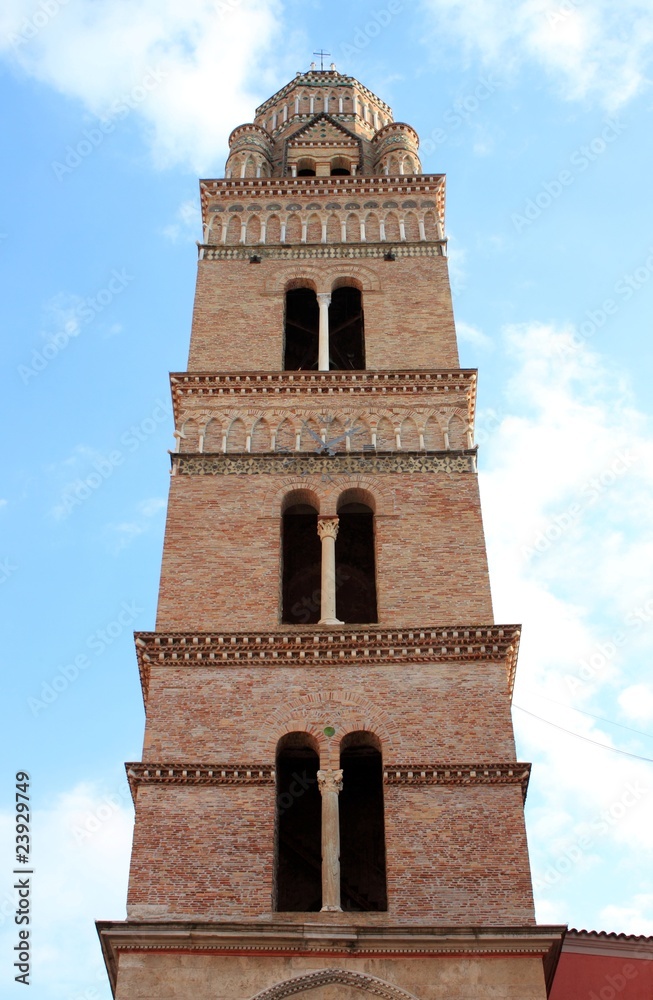 Fototapeta premium Norman bell tower in Gaeta