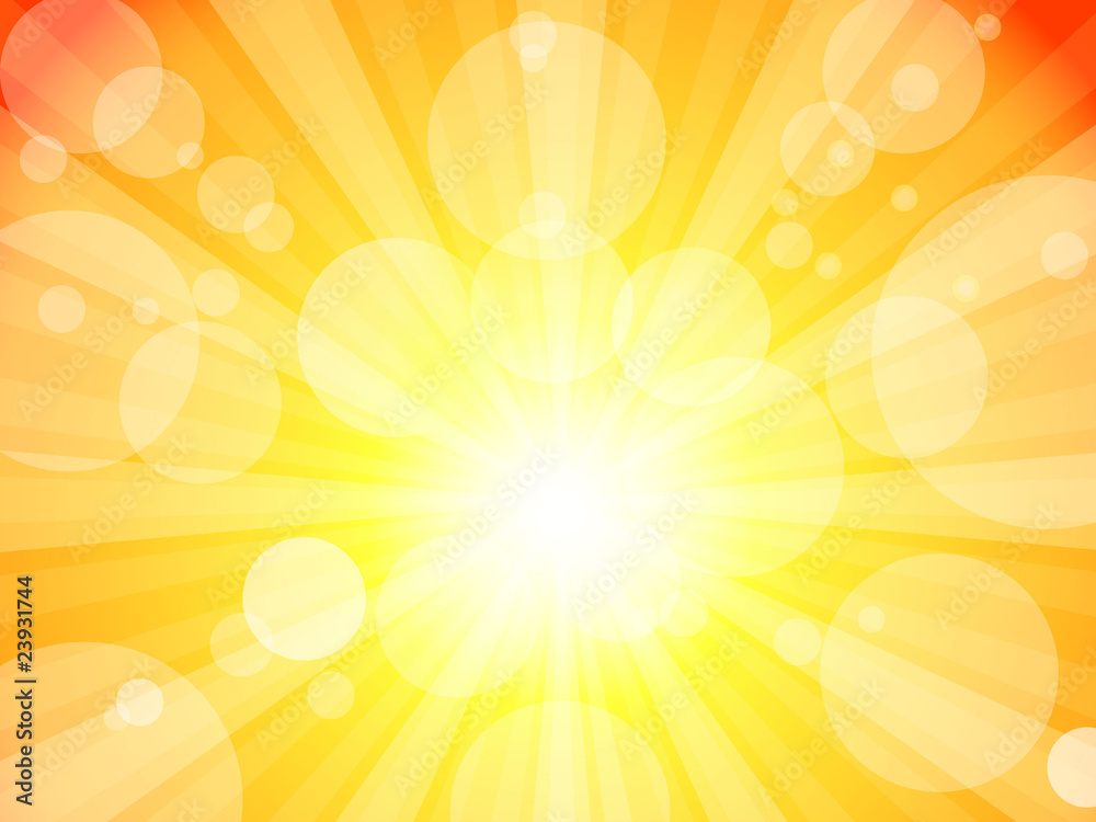 Orange abstract background