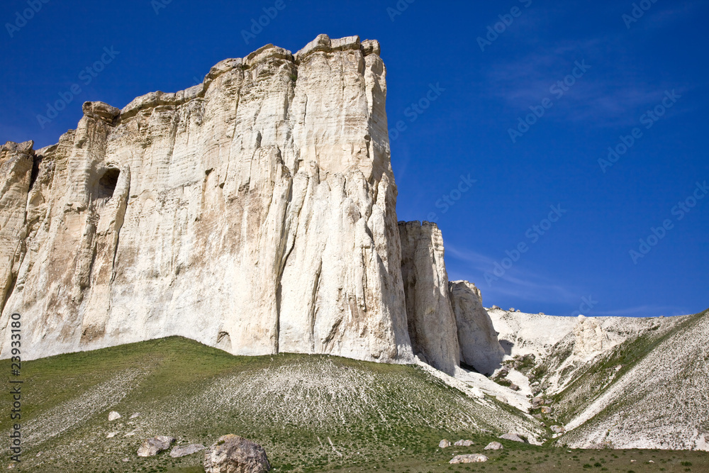 Crimea, a mountain is the White cliff