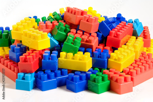 colored toys photo