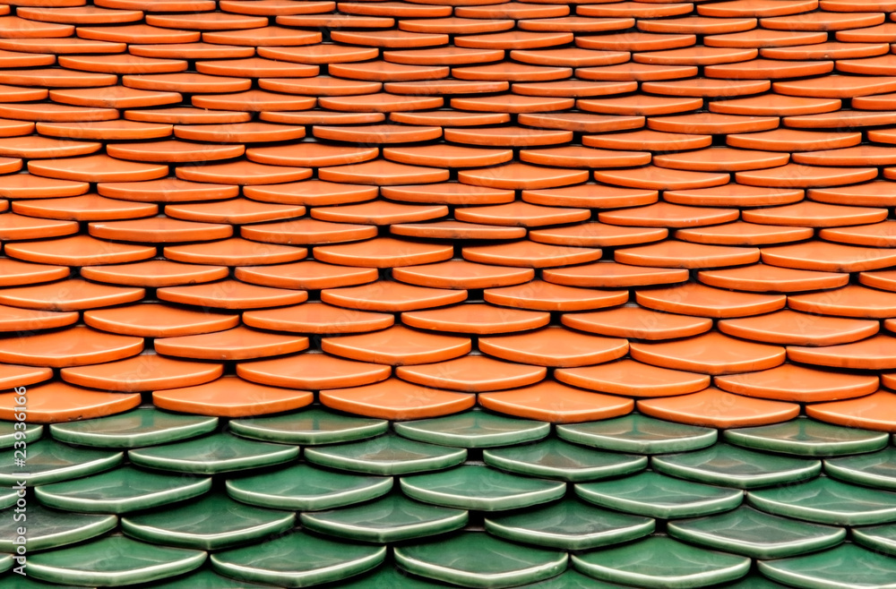 The colorful roof The colorful roof