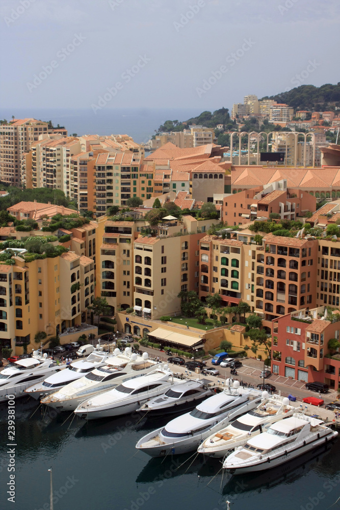 Monaco and Monte Carlo - obrazy, fototapety, plakaty 
