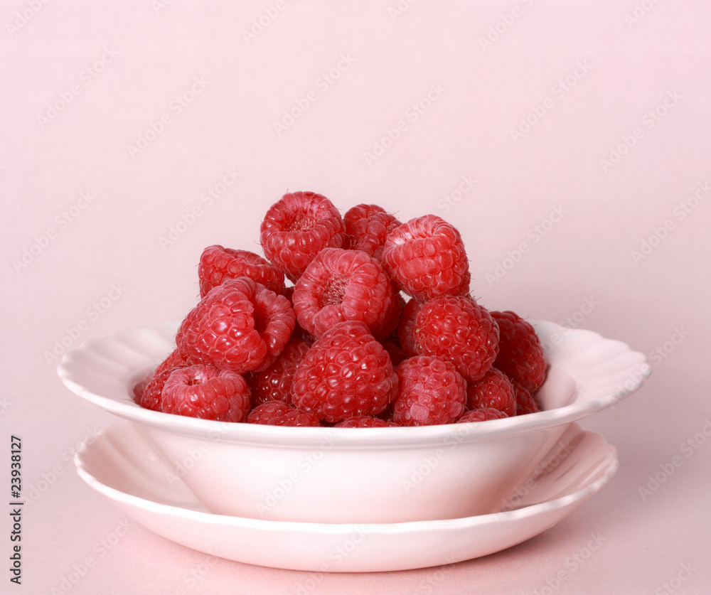 raspberries in a bowl raspberries in a bowl