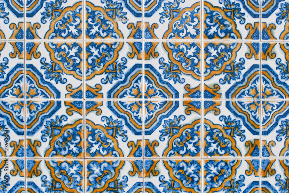 Portuguese glazed tiles 237