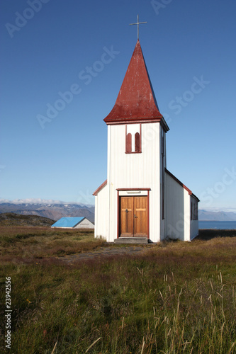 Iceland church - Hellnar © Tupungato
