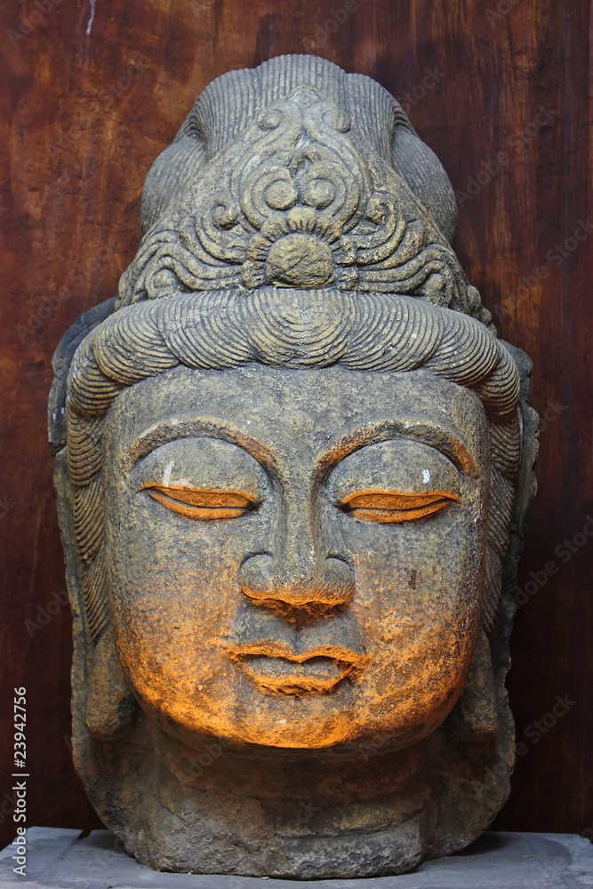 Buddhist goddess statue in Thailand