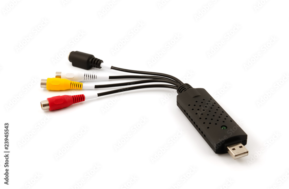 USB video audio capture adapter VHS to DVD hdd tv card USB video audio capture adapter VHS to DVD hdd tv card