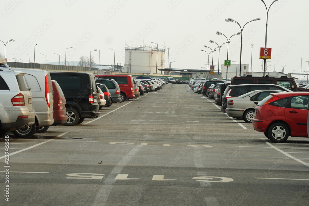 Naklejka premium parking
