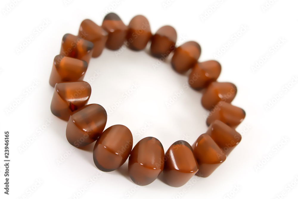 Obraz premium Brown stone bracelet