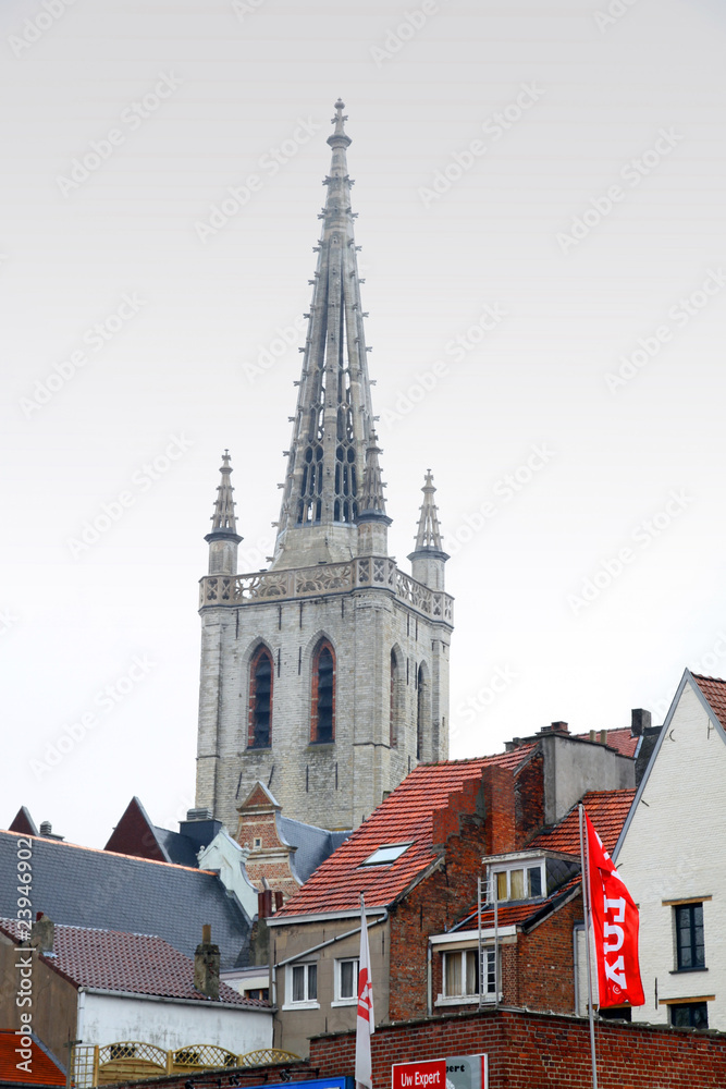 Sint Geertruikerk Santa Gertrude church Leuven  Louvain Belgium