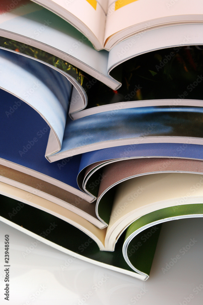 Naklejka premium Color magazines