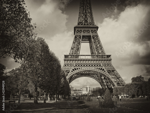 Wall Mural View of Paris, France