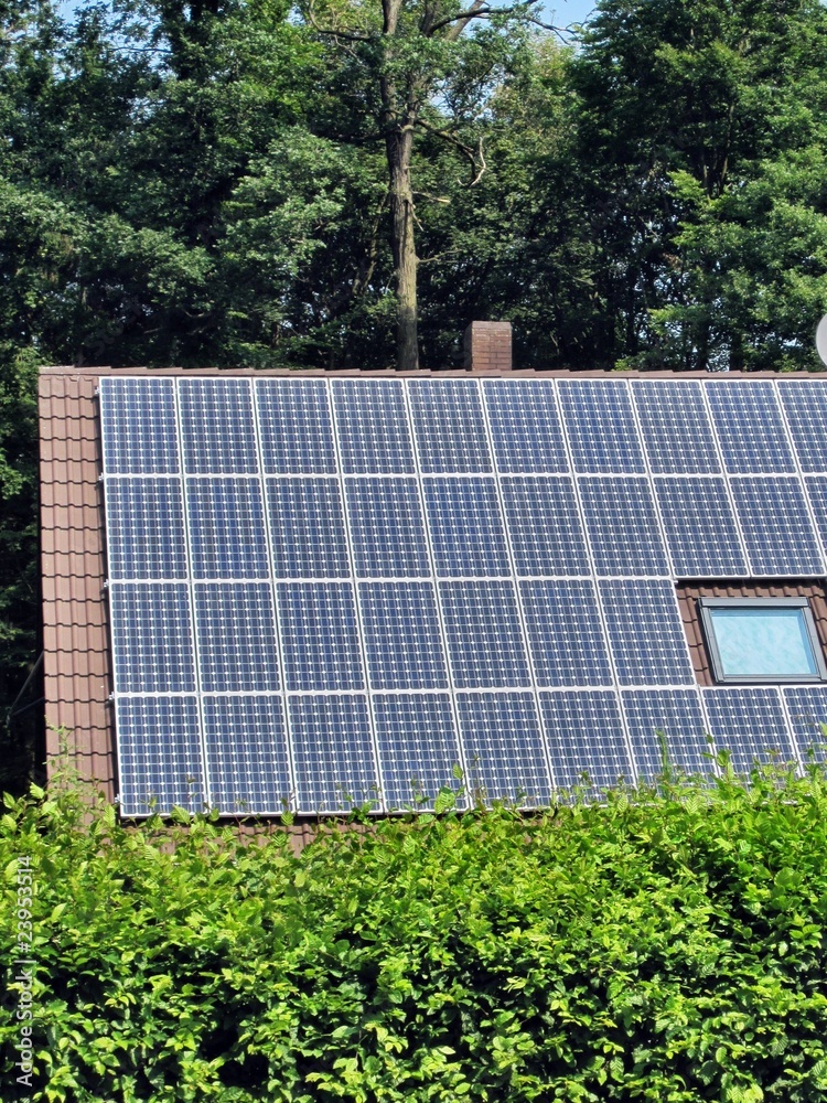 Fototapeta premium Solaranlage