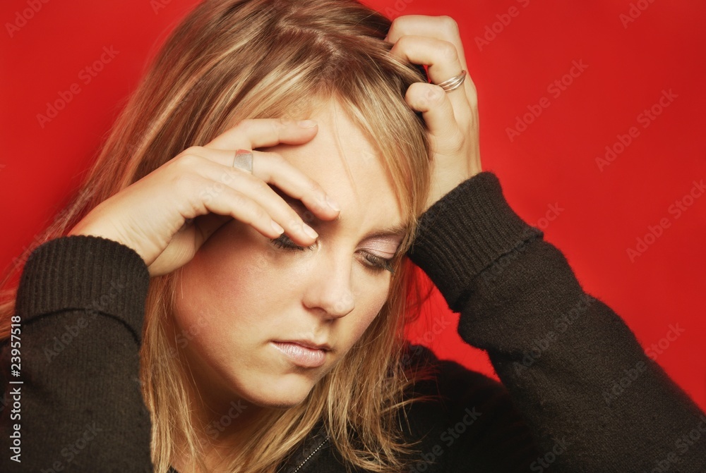Woman Feels Sad Woman Feels Sad