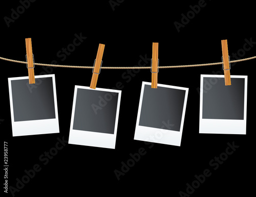 photo wooden clips