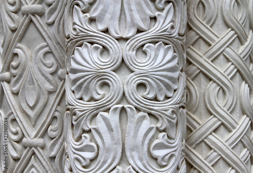 Stone carving