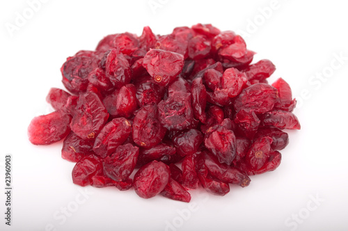 Dried cranberries.